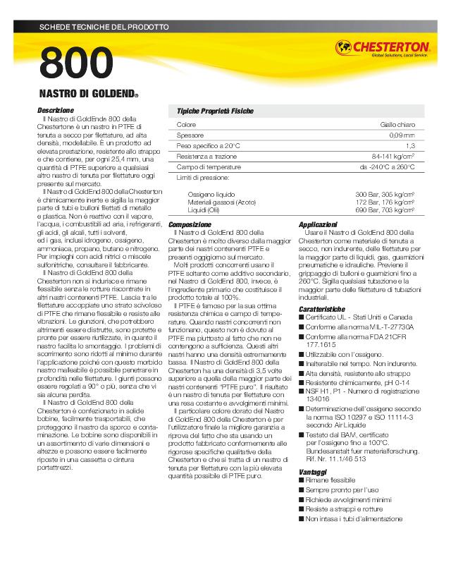 Product Literature Search | Chesterton